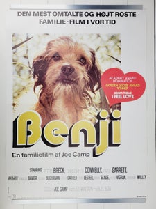 ⭐️- Plakat: Vintage - Benji - En Familiefilm af Joe Camp