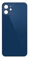 iPhone 12 - Bagside Glas - Blå
