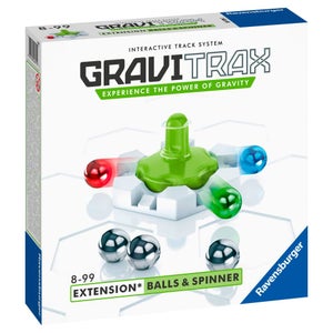 Gravitrax Udvidelsespakke - Balls & Spinner - 8 Dele - Byggelegetøj Hos Coop