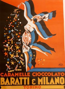 Pluto - Baratti & Milano, Caramelleal cioccolato - 1950‹erne