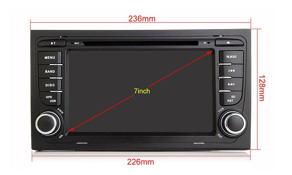 Audi A4 Android Multimedia system