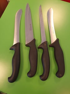 Raadvad køkkenknive, 4 stk