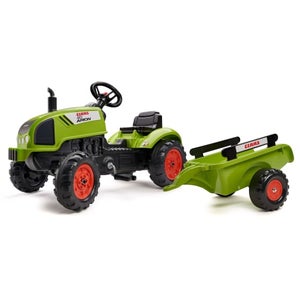 Falk Traktor Med Vogn - Claas Arion 430 - Grøn - Gokarts & Traktorer Hos Coop