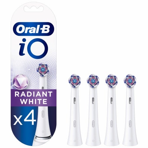 Oral-b Børstehoveder - Io Radiant - 4 Stk. Eltandbørster Hos Coop – – Køb og Salg af Nyt og Brugt