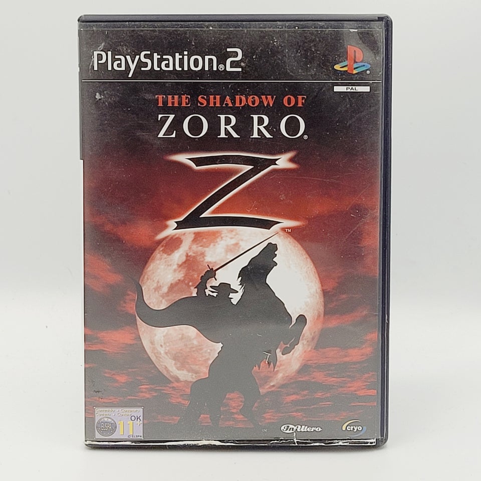 ⭐️PS2: The Shadow Of Zorro - KØB 4 BETAL FOR 3 