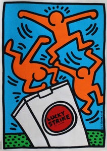 Keith Haring - Lucky Strike - 1987 - 1980‹erne