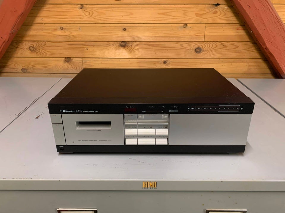 Nakamichi LX-3 – High End vintage kassettebåndo...