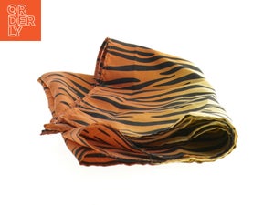 Tigerprint silketørklæde fra Saras Silks (str. 54 x 52 cm)