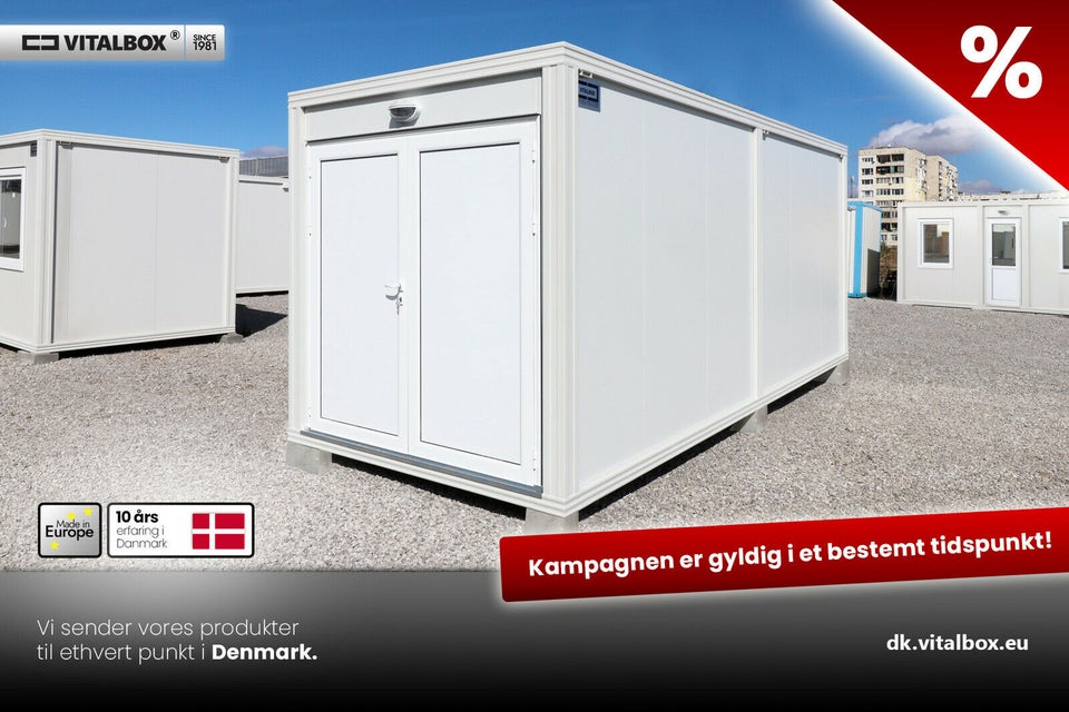 Kontormodul, KONTOR CONTAINER, GÆSTEHUS, contain...