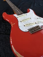 TILBUD Miller Stratocaster 63 i Dakota Red rel...