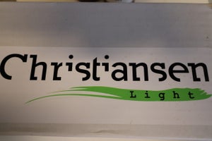 Christiansen Pendel Lampe 1stk Ø162 Rød