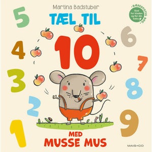 Tæl Til 10 Med Musse Mus - Papbog - Børnebøger Hos Coop