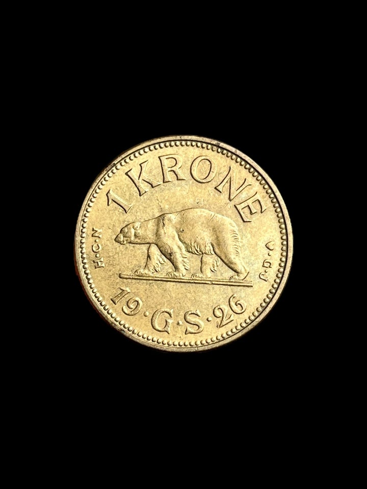 Grønland, mønter, 1 krone variant