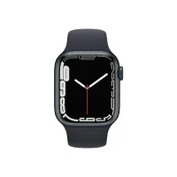 Apple Watch Series 7 41 mm 4G Sort Sport Band S...