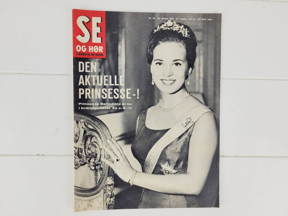 SE OG HØR - 1966 - Den Aktuelle Prinsesse-!