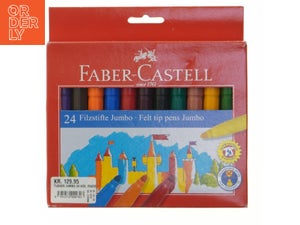 Faber-Castell Jumbo Filtspidspenne 24 stk fra Fabercastell (str. 24 styk)