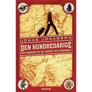 Den Hundredårige Der Kravlede Ud Ad Vinduet Og Forsvandt - Paperback - Skønli...