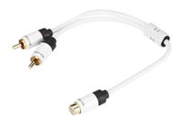 Real Cable Moniteur RCA Y-split kabel | 0,2 meter
