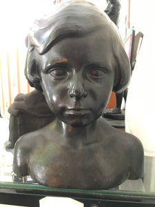 Bronze buste af Johannes Hansen