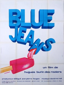 Fransk plakat, 'Blue Jeans', 1970'erne