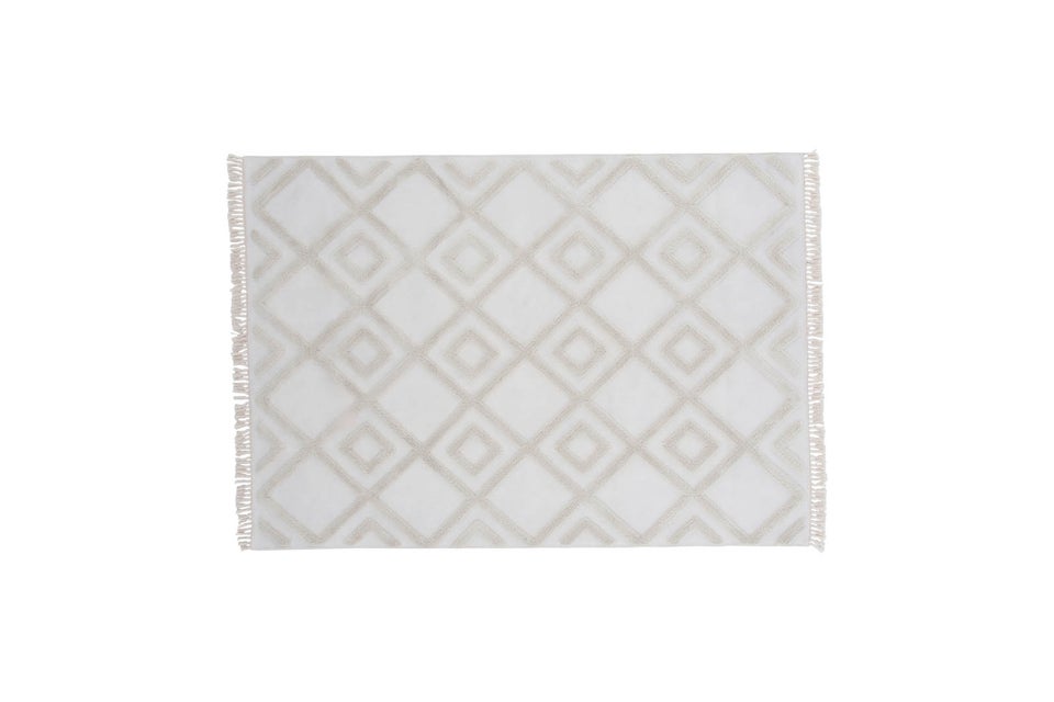 Towa tæppe 230x160 cm polyester hvid.
