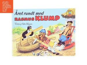 'Året rundt med Rasmus Klump' (bog) fra Børnenes nye Bogklub