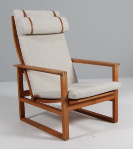 Børge Mogensen slædestol af eg, model 2254
