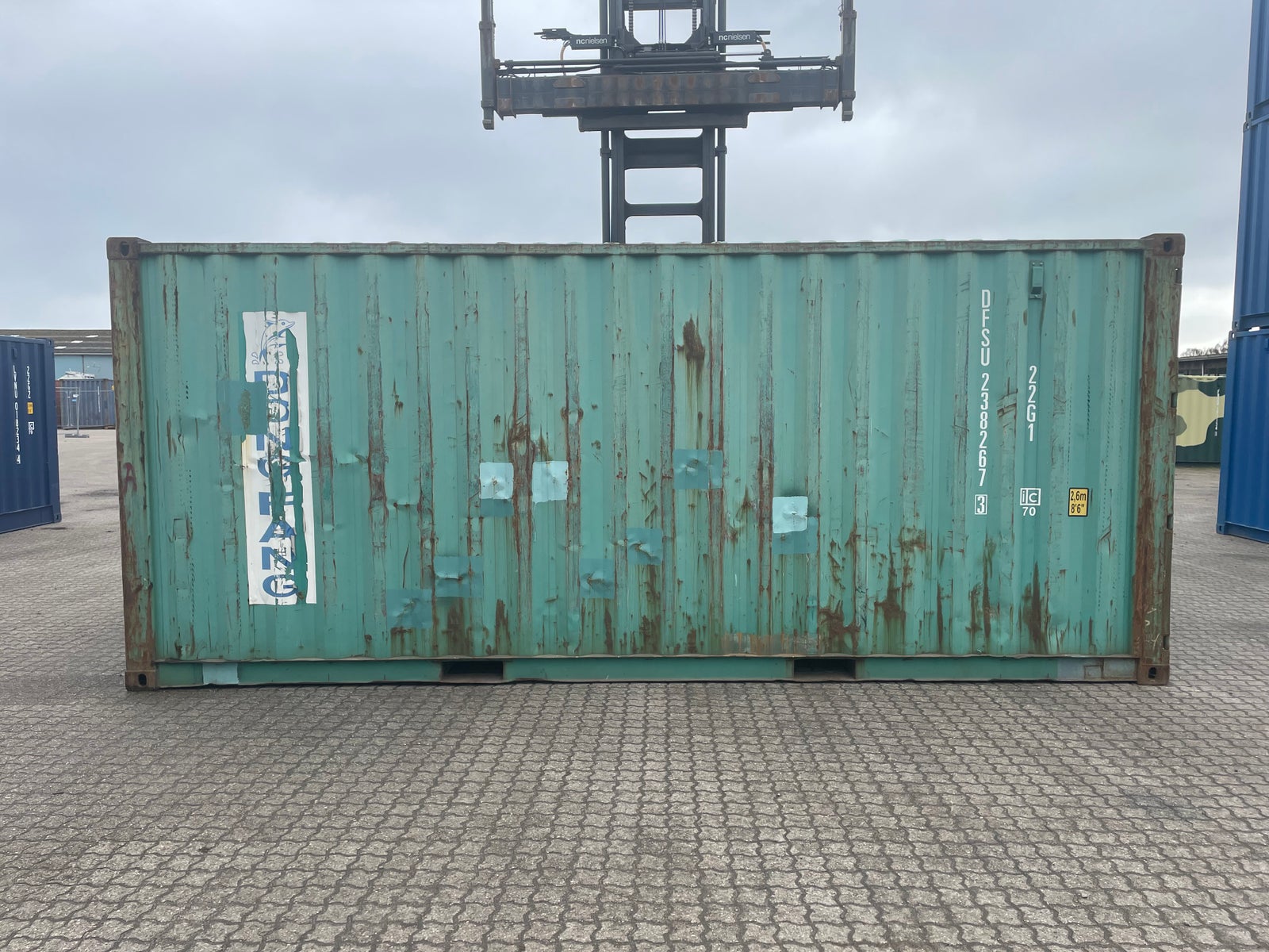20 fods Container- ID: DFSU 238267-3