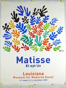 Matisse udstillingsplakat Louisiana 2005