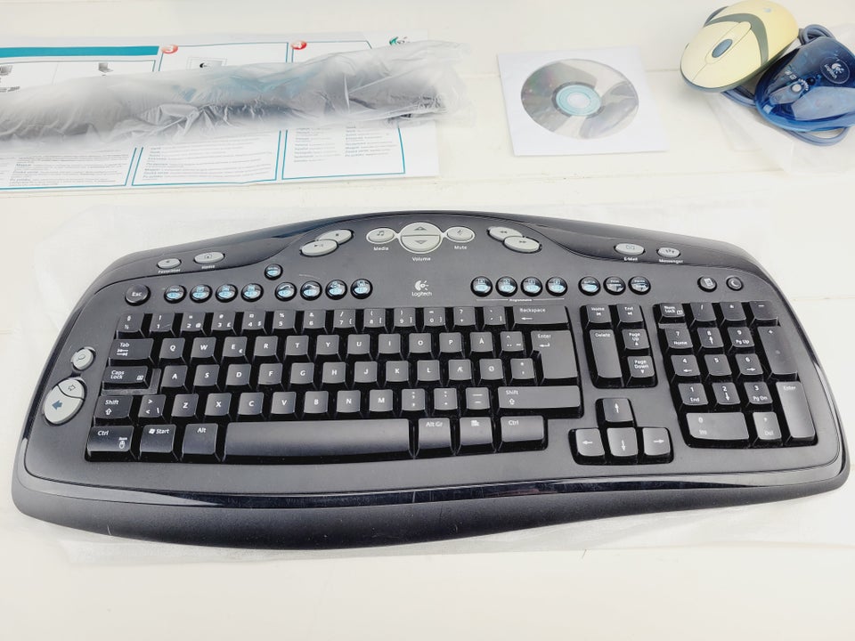 Tastatur, Logitech, Cordless Desktop LX300