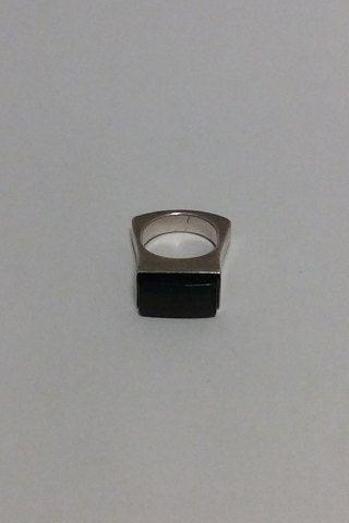 Georg Jensen Sterling Sølv Moderne Ring no 180 m...