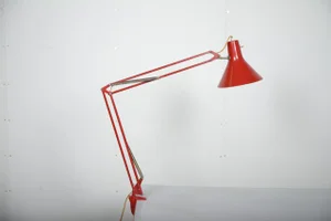 Arkitektlampe, rød