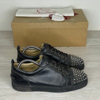 Christian Louboutin Sneakers, Herre 'Sort' Læde...