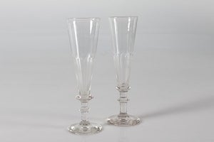 Holmegaard 

Anglais Champagne glas
med slebet kumme