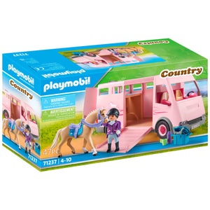 Playmobil Country Hestetransporter - Bondegårde & Dyr Hos Coop