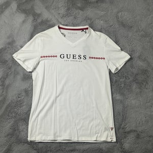 Guess T-shirt, Herre 'Hvid' (S)