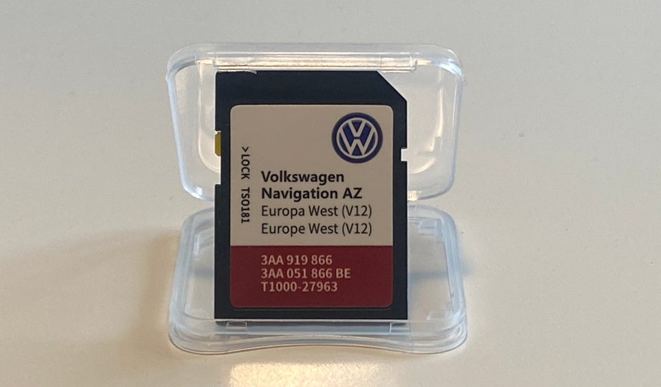 VW, Seat og Skoda RNS315 Vest Europa 2020 (V12)...