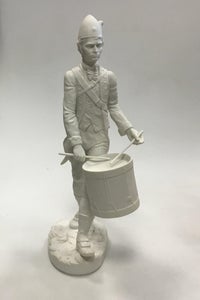 Bing & Grøndahl Bisquit Figur af American Drummer boy, 1st Maryland circa 177...