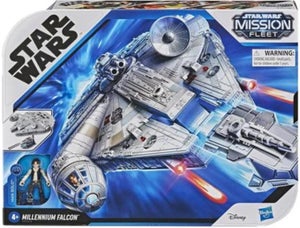 ⭐️ Hasbro - Star Wars - Han Solo - Millennium Falcon NY - ALDRIG ÅBNET