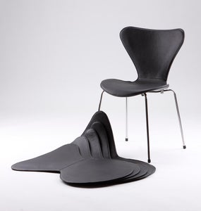 Læderovertræk til Arne Jacobsens 7´erstole, sæt på 6 stk. (6)