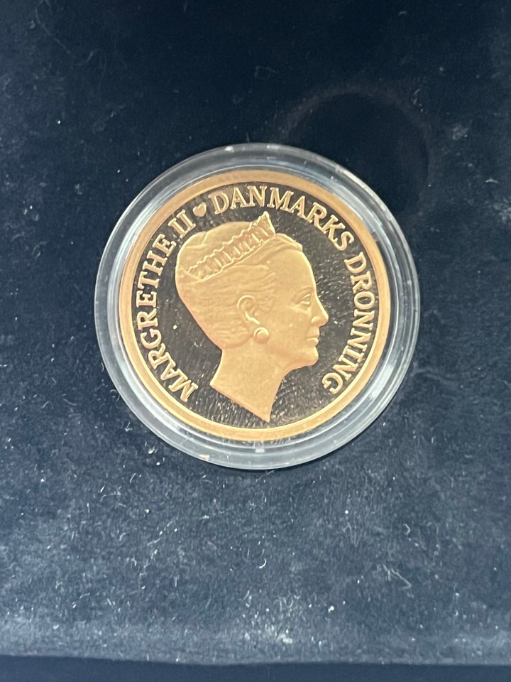 Danmark, mønter, 1000 krone 70 års fødselsdag