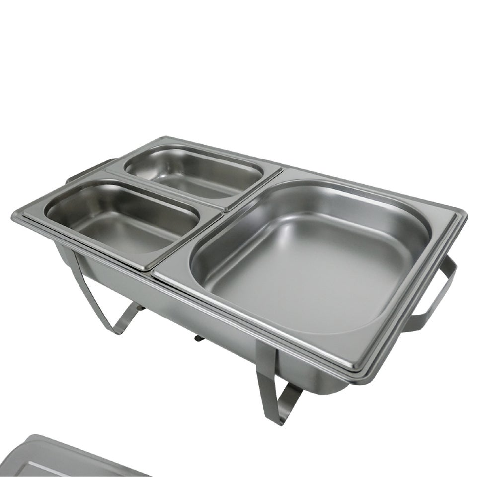 Chafing dish – 2 x 1/4 GN