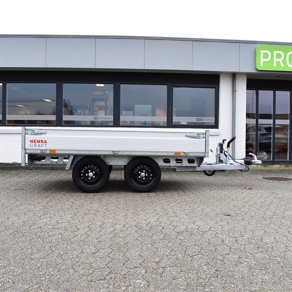 Henra Platformtrailer 1.900 kg Dobbeltakslet ink...