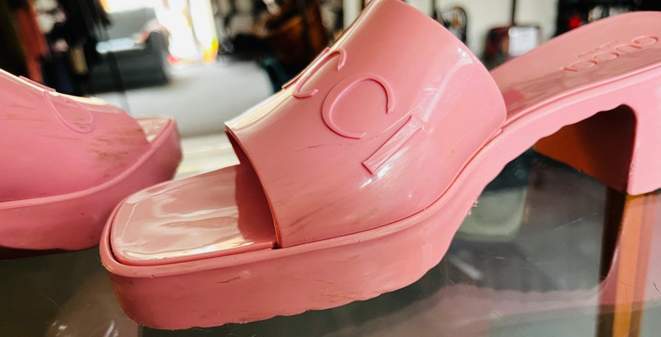 Gucci sandaler, pink