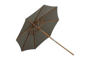 Cerox parasol med tilt grå.
