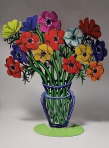David Gerstein (1944) - Poppies in a Vase