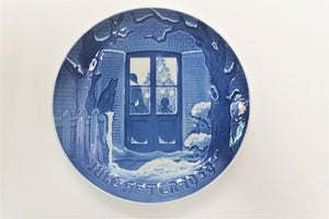 Bing & Grøndahl. Juleplatte 1959. Diameter 18 cm. (1 sorteri