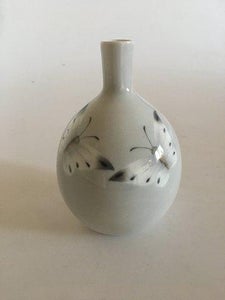 Heubach Art Nouveau Vase med Sommerfugle motiv VI SENDER