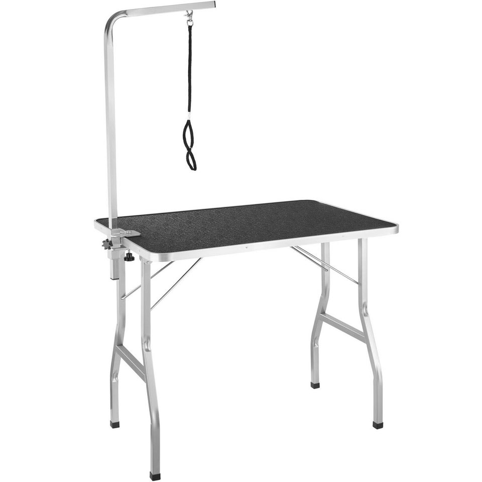 Trimmebord med galge - sort/grå – dba.dk – Køb og Salg Nyt og Brugt