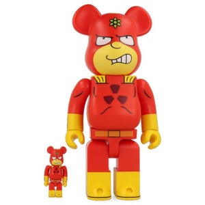 Medicom Toy Be@rbrick - Radioactive Man (The Simpsons) 400% & 100% Bearbrick set